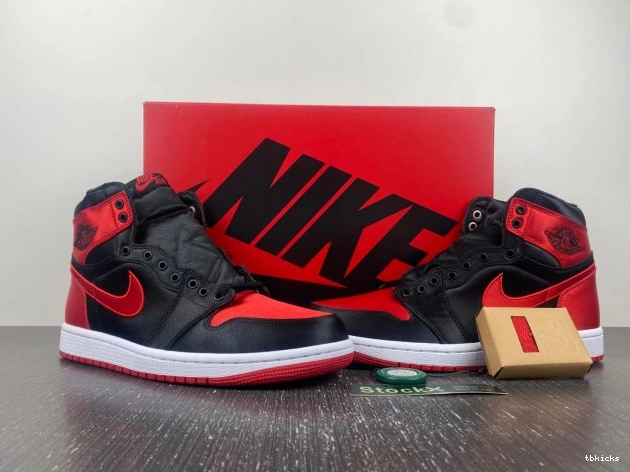 Cheap TBK Bred Jordan FD4810-061 Air WMNS Satin High OG 1 0818